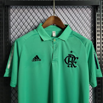 Camisa Gola Polo Flamengo 21/22 - Verde