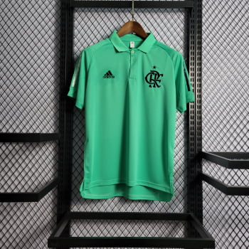 Camisa Gola Polo Flamengo 21/22 - Verde