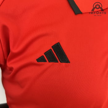 Camisa Gola Polo Flamengo 23/24 - Vermelho