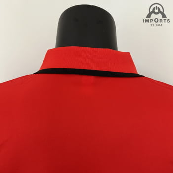 Camisa Gola Polo Flamengo 23/24 - Vermelho