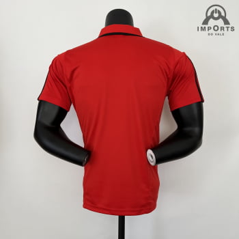 Camisa Gola Polo Flamengo 23/24 - Vermelho