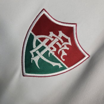 Camisa Gola Polo Fluminense 23/24 Treino - Branca/verde Camisa Gola Polo Fluminense 23/24 Treino - Branca/verde