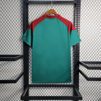 Camisa Gola Polo Fluminense 23/24 Treino - Branca/verde