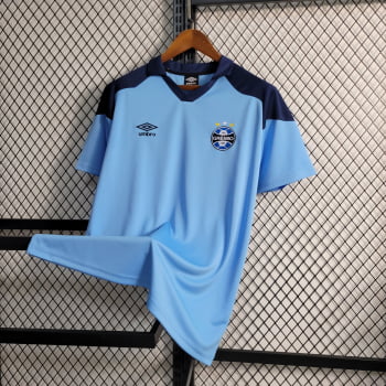 Camisa Gola Polo Grêmio 23/24 Treino - Azul