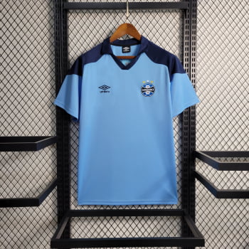 Camisa Gola Polo Grêmio 23/24 Treino - Azul Camisa Gola Polo Grêmio 23/24 Treino - Azul