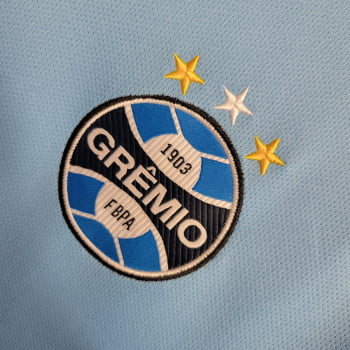 Camisa Gola Polo Grêmio 23/24 Treino - Azul Camisa Gola Polo Grêmio 23/24 Treino - Azul