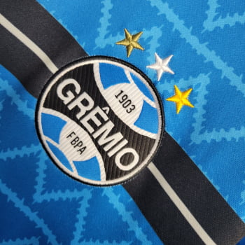 Camisa Gola Polo Grêmio 23/24 Ed. Especial Azul 