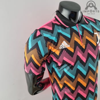 Camisa Gola Polo Juventus 22/23 Versão Jogador Concept - Geometry Colors