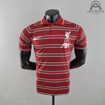 Camisa Gola Polo Liverpool 22/23 Ed. Concept Camisa Gola Polo Liverpool 22/23 Ed. Concept
