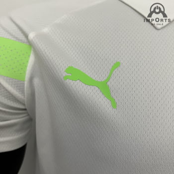 Camisa Gola Polo Palmeiras 23/24 - Branca 