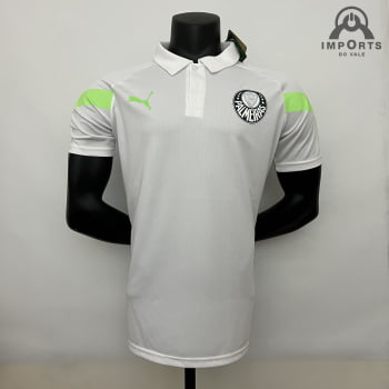 Camisa Gola Polo Palmeiras 23/24 - Branca 