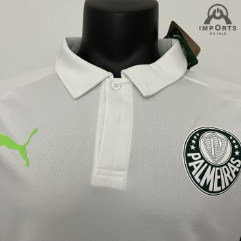 Camisa Gola Polo Palmeiras 23/24 - Branca 