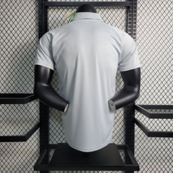Camisa Gola Polo Palmeiras 23/24 - Cinza