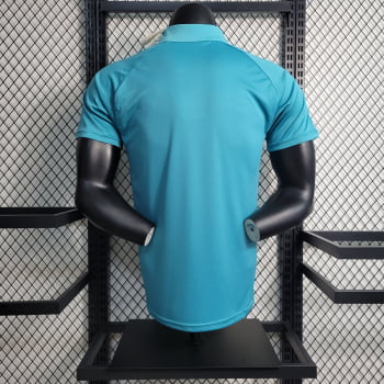 Camisa Gola Polo Palmeiras 23/24 - Azul Turquesa 