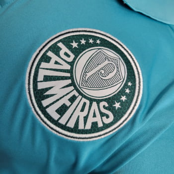 Camisa Gola Polo Palmeiras 23/24 - Azul Turquesa 