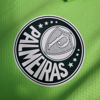 Camisa Gola Polo Palmeiras 23/24 Treino - Verde