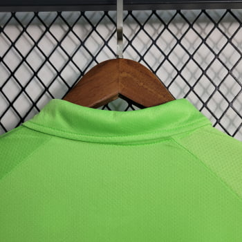 Camisa Gola Polo Palmeiras 23/24 Treino - Verde
