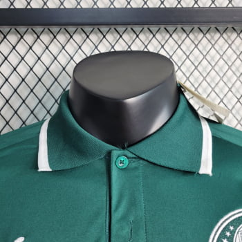 Camisa Gola Polo Palmeiras 23/24 - Verde/branca