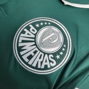 Camisa Gola Polo Palmeiras 23/24 - Verde/branca