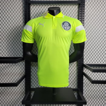 Camisa Gola Polo Palmeiras 23/24 - Verde Neon