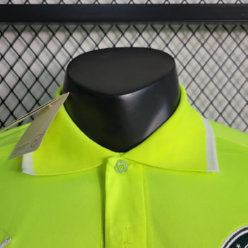 Camisa Gola Polo Palmeiras 23/24 - Verde Neon