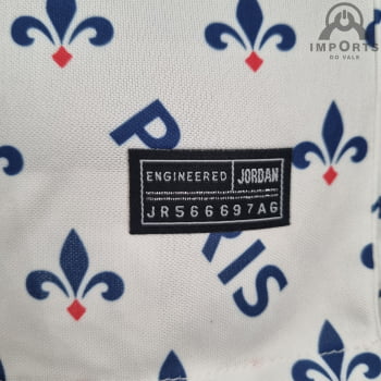Camisa Gola Polo Paris Saint-Germain 22/23 - Jordan Branca