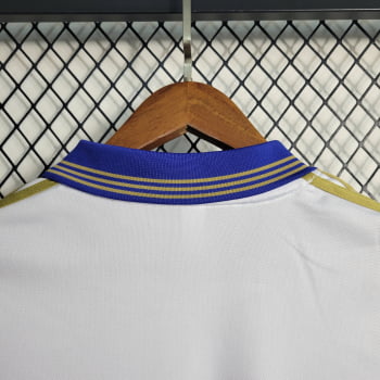 Camisa Gola Polo Real Madrid 23/24 - Branca