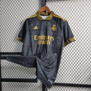 Camisa Gola Polo Real Madrid 23/24 - Concept