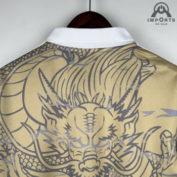 Camisa Gola Polo Real Madrid 23/24 - Dragão Dourado