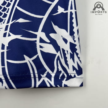 Camisa Gola Polo Real Madrid 23/24 - Dragão Azul