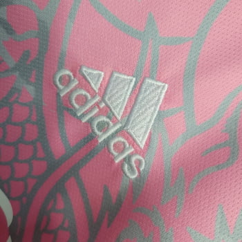 Camisa Gola Polo Real Madrid 23/24 - Dragão Rosa