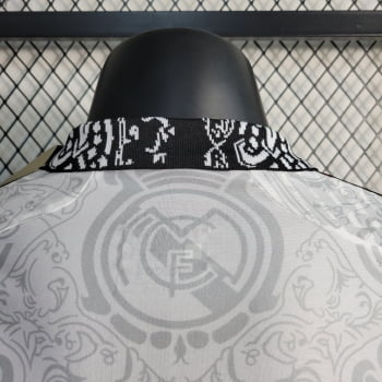 Camisa Gola Polo Real Madrid 23/24 Versão Jogador Ed. Especial Clásica Branca