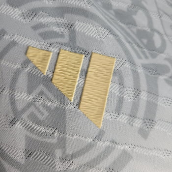 Camisa Gola Polo Real Madrid 23/24 Versão Jogador Ed. Especial Clásica Branca