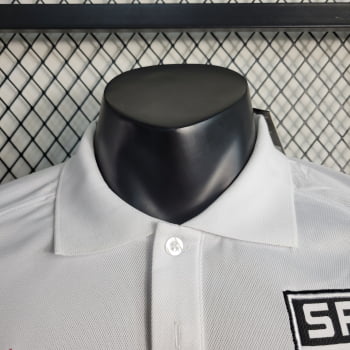 Camisa Gola Polo São Paulo 23/24 - Branca
