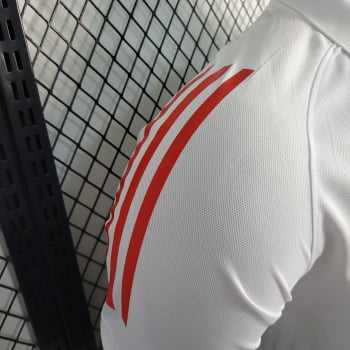 Camisa Gola Polo São Paulo 23/24 - Branca