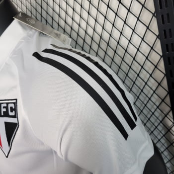Camisa Gola Polo São Paulo 23/24 - Branca