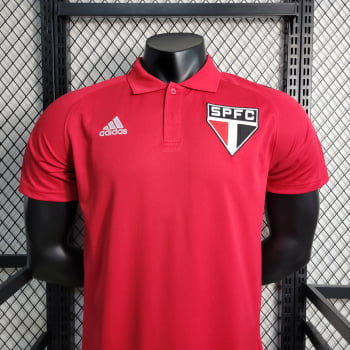 Camisa Gola Polo São Paulo 23/24 - Vermelha 