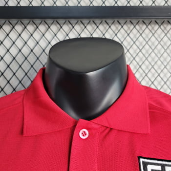 Camisa Gola Polo São Paulo 23/24 - Vermelha 