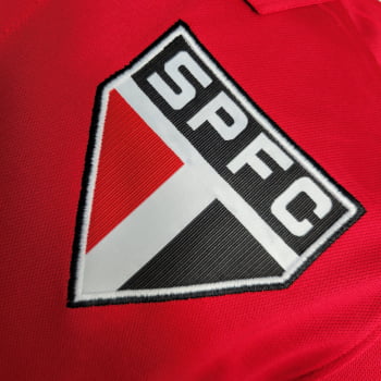 Camisa Gola Polo São Paulo 23/24 - Vermelha Camisa Gola Polo São Paulo 23/24 - Vermelha