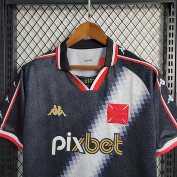 Camisa Gola Polo Vasco 23/24 Ed. Especial - Preta 