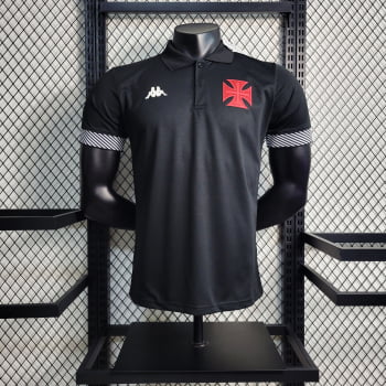 Camisa Gola Polo Vasco 23/24 - Preta 