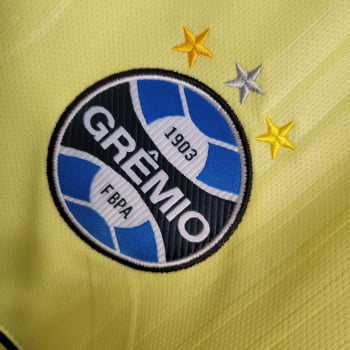 Camisa Grêmio 22/23 Goleiro Amarelo + Personalização Grátis Camisa Grêmio 22/23 Goleiro Amarelo + Personalização Grátis