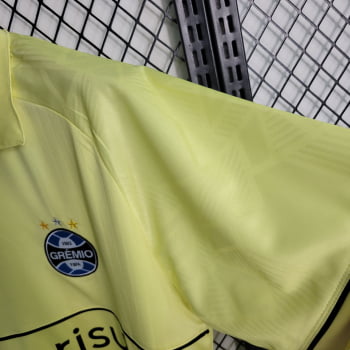 Camisa Grêmio 22/23 Goleiro Amarelo + Personalização Grátis