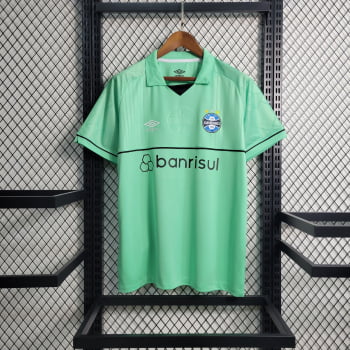 Camisa Grêmio 22/23 Goleiro Verde + Personalização Grátis Camisa Grêmio 22/23 Goleiro Verde + Personalização Grátis