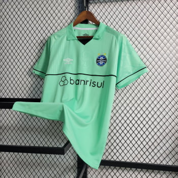 Camisa Grêmio 22/23 Goleiro Verde + Personalização Grátis