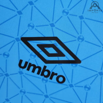 Camisa Grêmio 22/23 Treino Azul + Patrocínios
