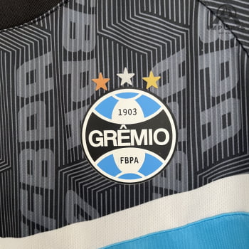 Camisa Grêmio 23/24 Treino - Azul/chumbo