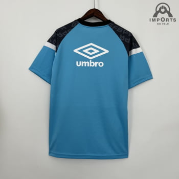 Camisa Grêmio 23/24 Treino - Azul/chumbo