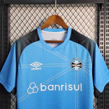 Camisa Grêmio 23/24 Treino - Azul/preto
