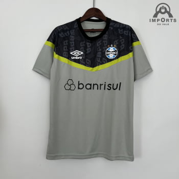 Camisa Grêmio 23/24 Treino - Cinza